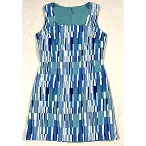 Women’s Sleeveless Double Layered Zip Up Dress Size Large